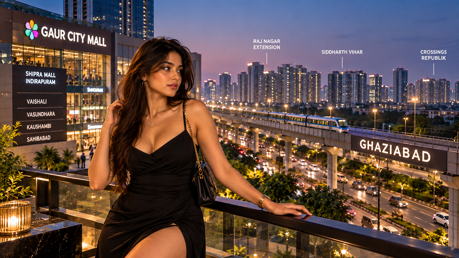 Ghaziabad escort jobs with Indirapuram, Vaishali, Vasundhara, Raj Nagar Extension and Siddharth Vihar city areas